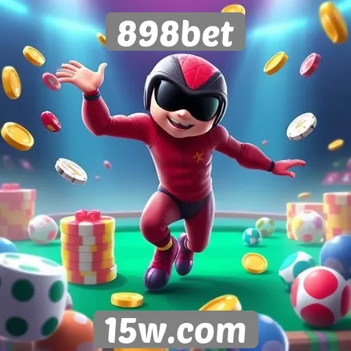 Variedade de jogos disponíveis na 898bet