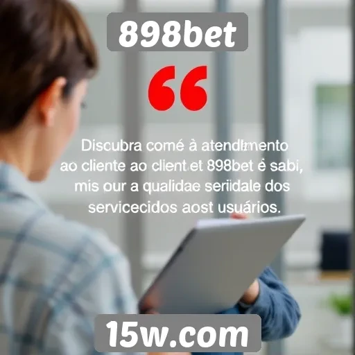 Avaliação de serviços de atendimento ao cliente da 898bet